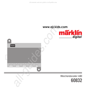 marklin 60832 Manual Del Usuario