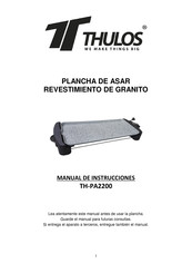 Thulos TH-PA2200 Manual De Instrucciones