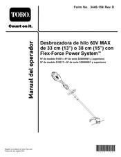 Toro Flex-Force Power System 51831T Manual Del Operador