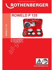 Rothenberger ROWELD P 125 Instrucciones De Uso