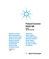 Agilent Technologies 969-9258 Manual De Instrucciones