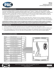 PAC TR12 Guia De Inicio Rapido