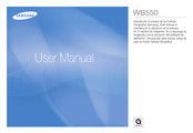 Samsung WB550 Manual Del Usuario