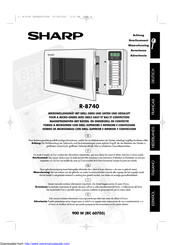 Sharp R-8740 Manual Del Usuario