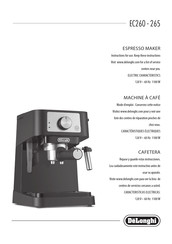 DeLonghi EC260 Manual De Instrucciones