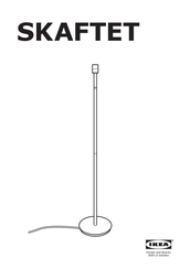 IKEA SKAFTET Instrucciones De Montaje