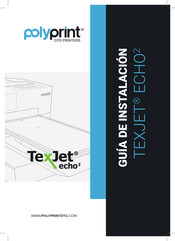 Polyprint TEXJET ECHO 2 Guia De Instalacion