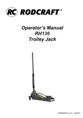 RODCRAFT RH136 Manual Del Operador