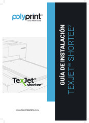 Polyprint TEXJET SHORTEE 2 Guia De Instalacion