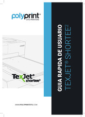 Polyprint TEXJET SHORTEE 2 Guía Rápida De Usuario