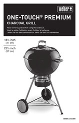 Weber ONE-TOUCH PREMIUM Manual De Instrucciones