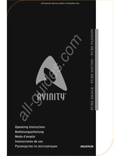 Avinity 00107630 Instrucciones De Uso