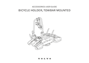 Volvo BICYCLE HOLDER, TOWBAR MOUNTED Manual Del Usuario