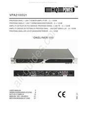 HQ-Power VPA2100U1 Manual Del Usuario