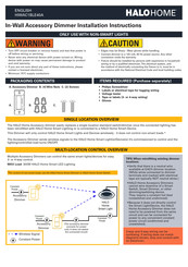 Cooper Lighting Solutions Halo home HIWAC1BLE40AWH Instrucciones De Instalación