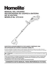 Homelite UT31810 Manual Del Usuario