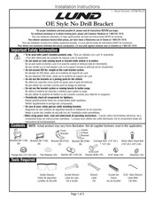 LUND OE Style No Drill Bracket Instrucciones De Instalación