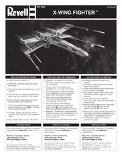 REVELL X-WING FIGHTER Manual De Instrucciones