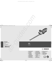 Bosch AHS 54-20 LI Manual Original