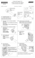Schlage L Serie Instrucciones De Instalación