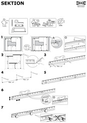 IKEA SEKTION Instrucciones De Montaje