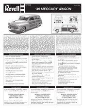 REVELL '49 MERCURY WAGON Instrucciones De Montaje