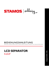 STAMOS S-LS-27 Manual De Instrucciones