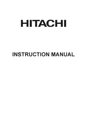 Hitachi F43E4200 Manual De Instrucciones