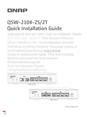 QNAP QSW-2104-2S Guía De Instalación Rápida