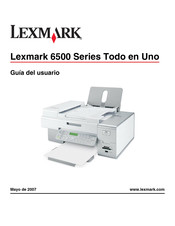 Lexmark 6500 Serie Guia Del Usuario