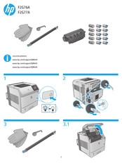 HP F2G76A Instrucciones De Montaje