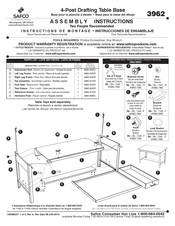 Ldi Spaces Safco 3962 Instrucciones De Ensamblaje