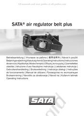 SATA air regulator belt plus Manual Del Usuario