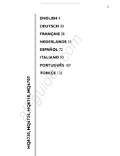 Philips HQ6707 Manual De Instrucciones