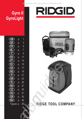 RIDGID GyroLight Instrucciones De Operación