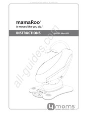 4moms mamaRoo 4m-005 Manual De Instrucciones