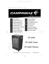 Campingaz CR 5000 Turbo Instrucciones De Empleo