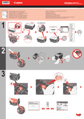 Canon PIXMA MP470 Manual De Instalación