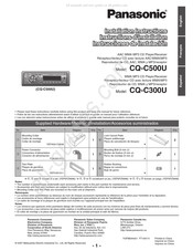 Panasonic CQ-C500U Instrucciones De Instalación