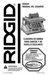 RIDGID EB4424 Manual Del Usuario