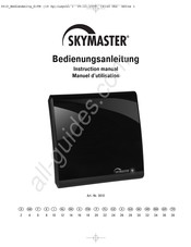 Skymaster 3610 Manual De Instrucciones