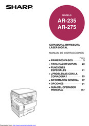 Sharp AR-275 Manual De Instrucciones