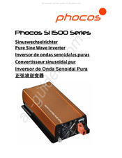 Phocos SI1500-48230 Manual De Instrucciones