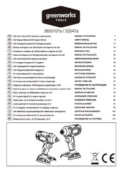 GreenWorks Tools G24ID Manual De Utilización