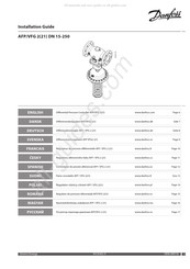 Danfoss VFG 221 DN 15-520 Manual Del Usuario