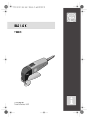 Fein BLS 1.6 Serie Manual Del Usuario