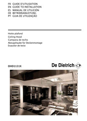 De Dietrich DHD1131X Manual De Utilización