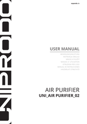 UNIPRODO UNI AIR PURIFIER 02 Manual Del Usuario