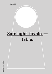 FOSCARINI Satellight Manual Del Usuario