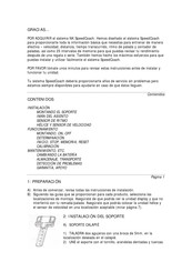 NK SpeedCoach Manual Del Usuario